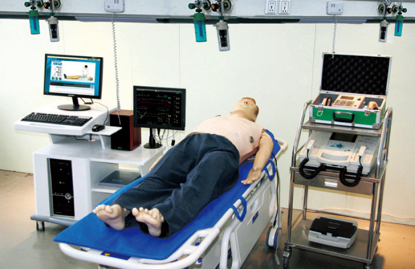 OEM Adult CPR Manikin / การจำลองสถานการณ์ฉุกเฉินแบบเต็มรูปแบบ PVC แบบเต็มรูปแบบ